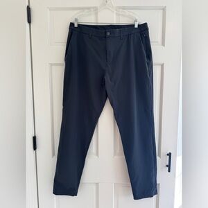 Navy Lululemon Men’s ABC pants 38w 34L